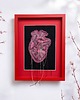 obrazy Obraz haftowany 3D serce anatomiczne. 4