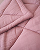 kocyki, kołderki, pościel dla dzieci Lniana mata do zabawy DUSTY PINK 2