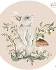 naklejki ścienne do pokoju dziecka Naklejka "Royal Bunnies  3