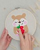 obrazy i plakaty do pokoju dziecięcego Obrazek Handmade Chomik z Truskawką 5