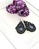 kolczyki soutache Czarne kolczyki sutasz - kolekcja Thalia 3