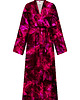 sukienki maxi damskie Jedwabiste KIMONO/SUKIENKA kopertowa autorski print AURORA 100% WISKOZA PREMIUM 3