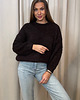 swetry damskie  Sweter Boucle Cioccolato fondente 5