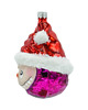 ozdoby choinkowe Bombka choinkowa: Labubu w czapce Mikołaja: fioletowe 1