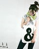 torby na zakupy ::: SHOPPING BAG ampersand BLACK ::: 2
