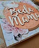 kartki scrapbooking Kartka z napisem "Będę mamą" 2