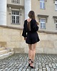 komplety damskie Be My Baby / czarny komplet muślinowy 3