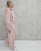 komplety damskie Komplet oversized kangurka i szerokie spodnie wide leg Powder Pink 6