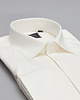 koszule męskie Koszula męska mozza 00487 na spinki b1 kość słoniowa slim fit 2