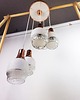 lampy wiszące Lampa kaskadowa z lat 70. 3