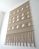 Ozdoby na ścianę Duża dekoracja ścienna geometryczna nowoczesna makrama gobelin WALLART 01 7