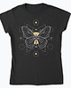 t-shirty męskie Koszulka - Święta geometria - Motyle z gwiezdnym ornamentem 2