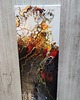 obrazy Ogień II ręcznie malowany 20 x 50 cm 2