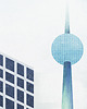 plakaty Berlin - plakat 50x70 cm - Alexanderplatz TV Tower 2