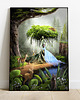 plakaty Surrealistyczny Plakat "Matka Natura" Kolaż 2