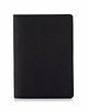 portfele męskie Portfel męski Slim Wallet na dokumenty i kary czarny ZC02B 1