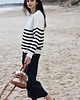 swetry damskie  Sweter Classic merino stripes 3