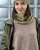 szale damskie Klasyczny Komin - Khaki 3