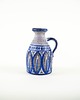 wazony Wazon ceramiczny z uchwytem, duński design, lata 60, produkcja: Dania 2