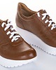 sneakersy damskie Sneakersy skórzane - sznurowane    (7048) 6
