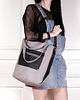 torby na ramię Bucket Bag Czarno-szara 1