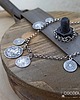srebrne naszyjniki Naszyjnik z monetami Boho/ Gypsy. srebro 925 2