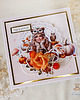 kartki scrapbooking Kobieca kartka urodzinowa, prezent, 18 urodziny "Autumn 1" GOTOWA 3
