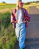 kurtki damskie Żakardowe kimono 5