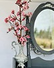 lustra stojące i wiszące Toaletka kosmetyczna z dużym lustrem, shabby chic 2