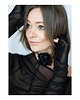 chokery Czarny jedwabny choker róża 3