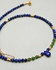 chokery Lapis lazuli  & diopsyd /choker/ - Szlachetna kolekcja 6