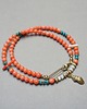 chokery Sea collection - Koral orange vol. 4 /choker/ 26.01.26 2