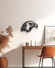 Ozdoby na ścianę Eagle Orzeł - głowa orła -nowoczesna dekoracja ścienna 3d 4