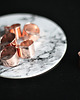 pierścionki złote Rose Gold Plated Wide Band Ring 4