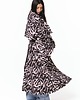 płaszcze damskie Trencz maxi oversize zebra wild edition 7