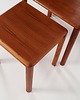 stoliki kawowe Komplet trzech stolików tekowych, duński design, lata 70, produkcja: Dania 8