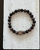 biżuteria męska Bransoletka męska Obsydian i Agat 3