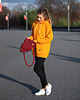 bluza z kapturem damska Bluza kangurka damska Cheddar 2