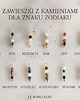 bransoletki na sznurku MAMA - Alfabet Morse'a - Birthstone + Zodiak 3