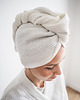 dodatki - łazienka - różne Lniany turban waflowy PURE WHITE 1