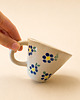 kubki Kubek ceramiczny kwiatki 1