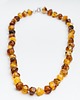 korale Naszyjnik bursztynowy OBCIOSKI nieregularne 2