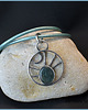 srebrne naszyjniki BOTTLE GREEN AGATE  2