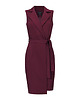 sukienki midi damskie Sukienka Szmijzerka bordowa 1
