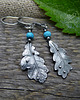 kolczyki wire wrapping Oak Forest - Kolczyki 1