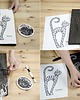 klocki i zabawki drewniane KOT string art BOX DIY  kreatywny zestaw zrób to sam 2