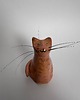 figurki i rzeźby Ceramiczny kot na kocie wąsy wibrysy 7