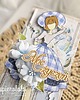 kartki scrapbooking Kartka urodzinowa z damą 2