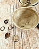 miski i misy Zestaw 3 ręcznie robionych miseczek z jasnej gliny 2