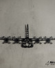 Ozdoby na ścianę Samolot C-130 Hercules metalowa ozdoba na ścianę 3D 3